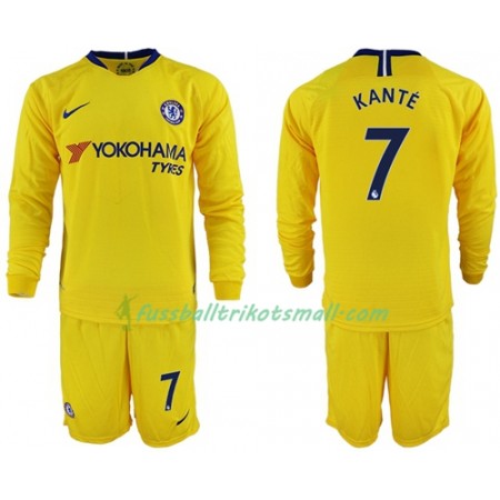Fußballtrikots Chelsea Kante 7 Kinder 2018-2019 Langarm Auswärts-trikot kaufen